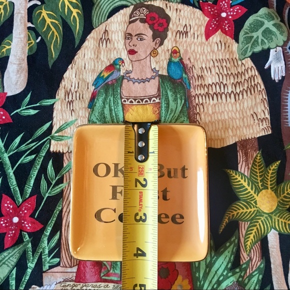 NWOT “OK, BUT FIRST COFFEE” ☕️ Trinket Tray ☀️ - Picture 3 of 5